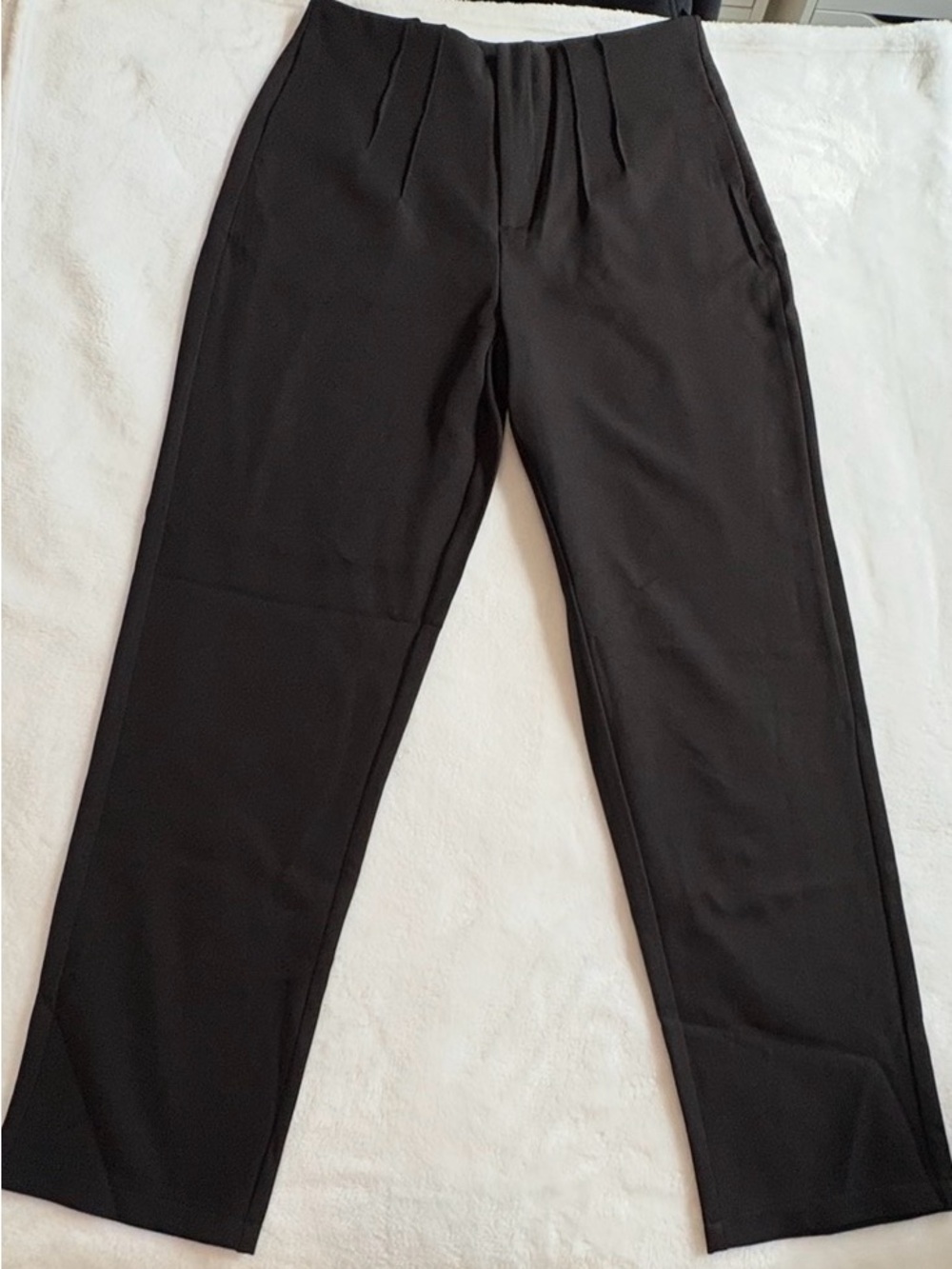 SHEIN Black Ankle Cropped Women's Pants